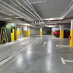 Apartmán Towarowa Clock Apartment, Free Parking, Air-conditioning, Self Check-in 24h Poznaň